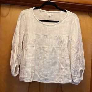 Woven Tiered Top